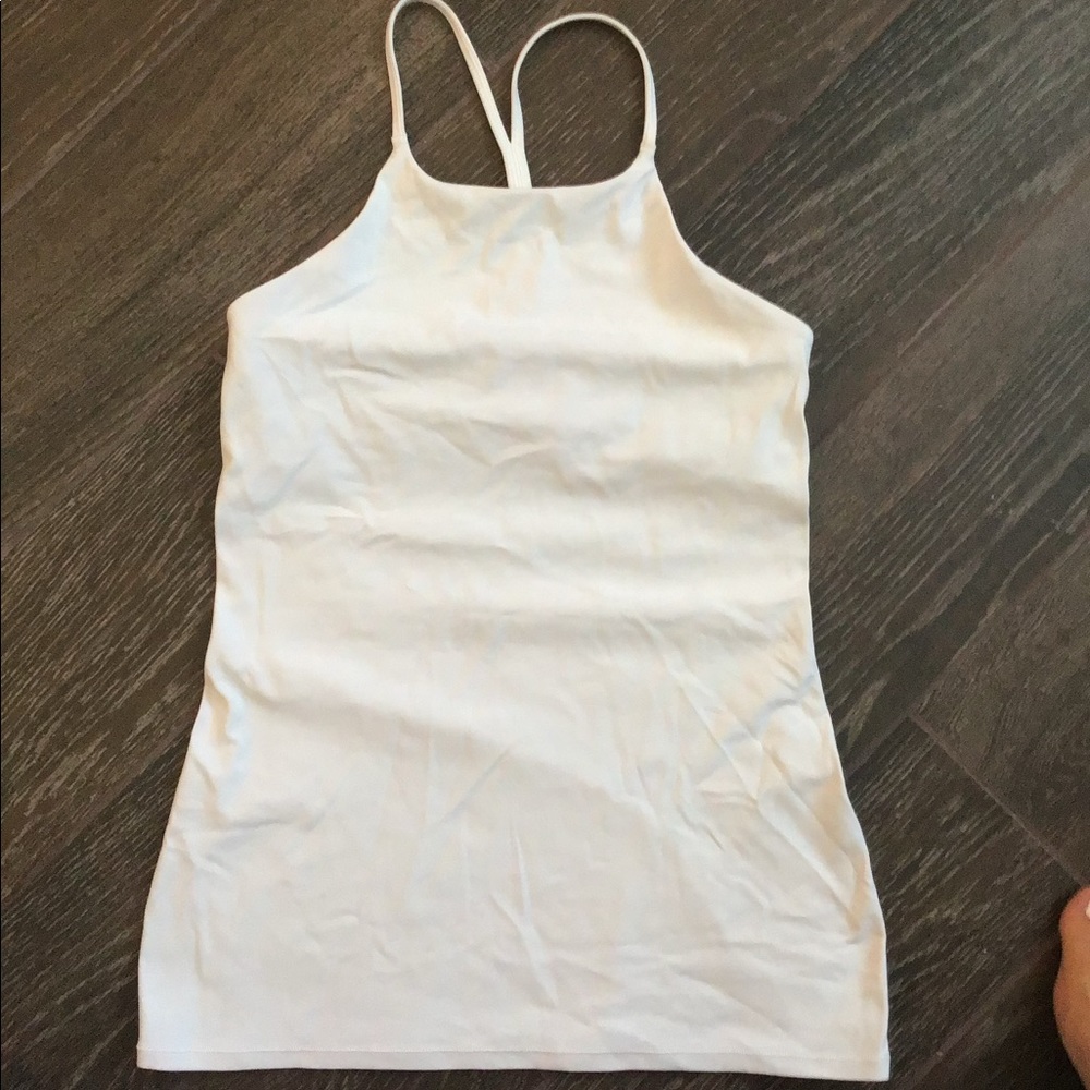 Lululemon- sunsetter high neck y tank
